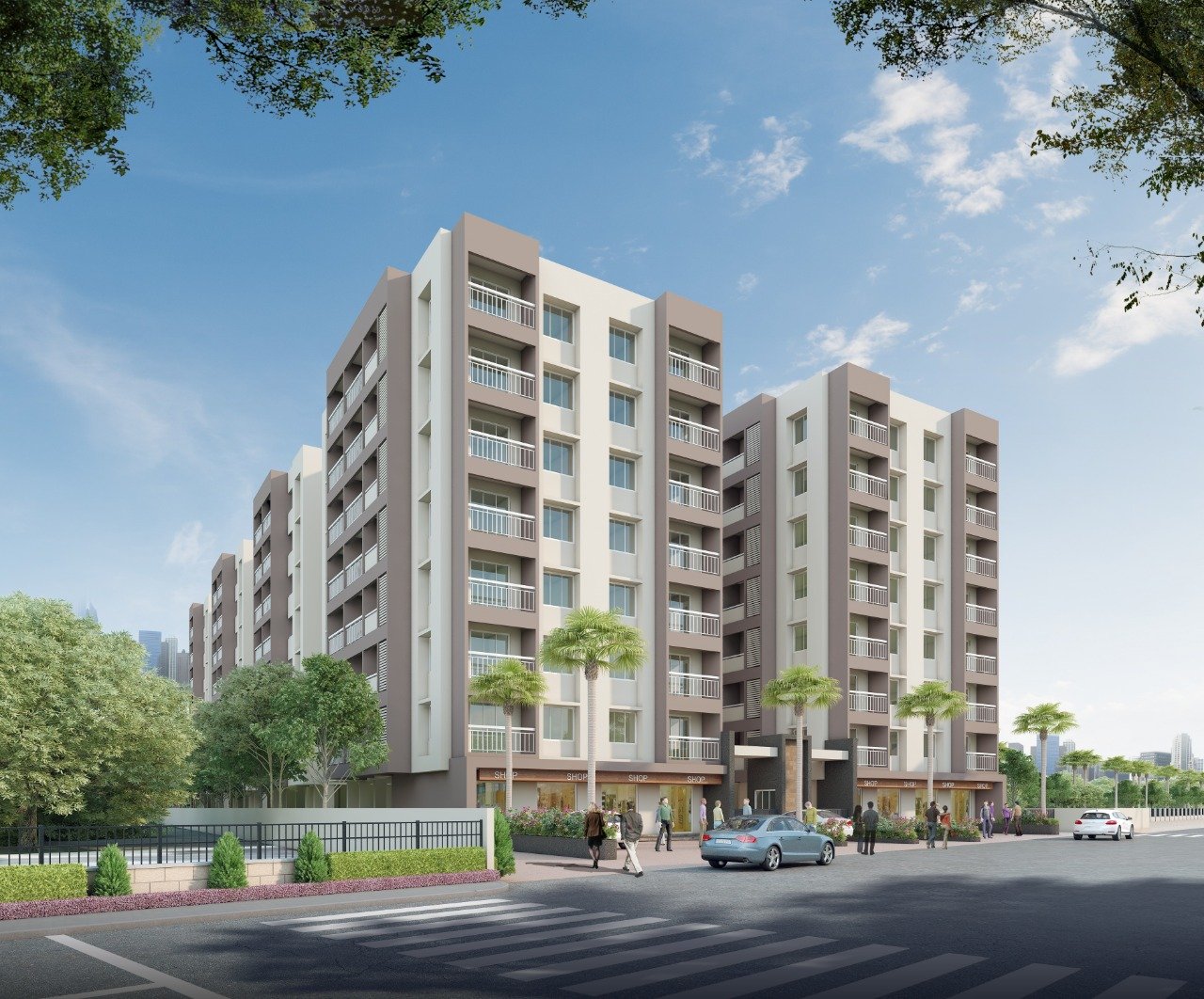2 BHK and 3 BHK flats in Nashik with modern amenities