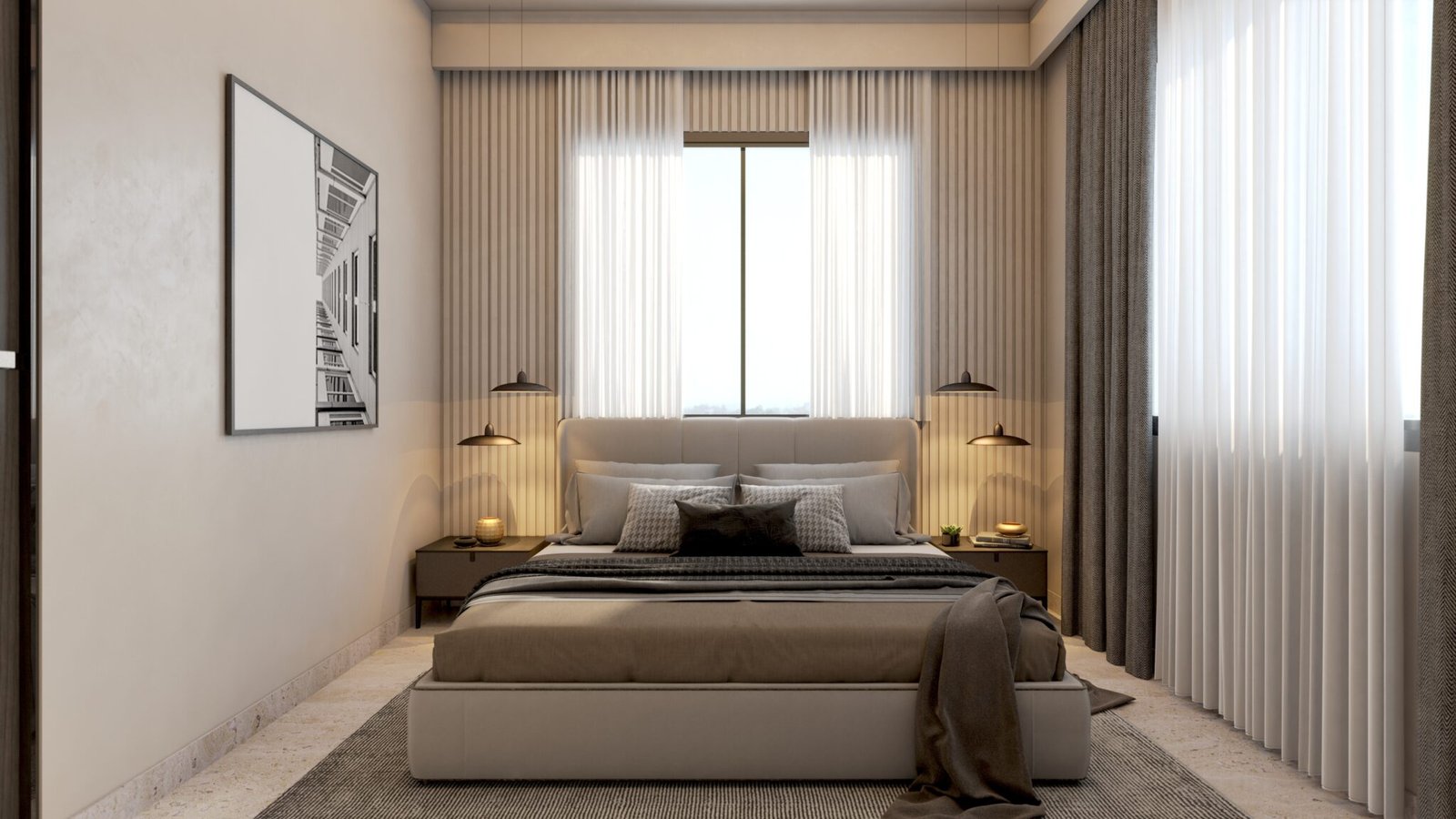 2 BHK flat interior in Nashik